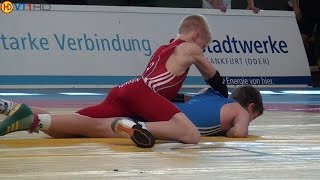 Ringen int BrandenburgCup 2014 BJugend GrRö  50kg Pool B R 1 [upl. by Yesak426]