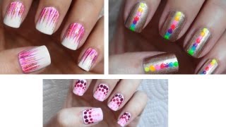 Easy Nail Art For Beginners 6 [upl. by Iznik]