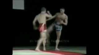 JeanClaude Van Damme  Muay Thai demonstration strength [upl. by Anilra]