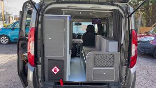 FIAT DOBLO MICRO CAMPER CAMPERVAN [upl. by Malan898]