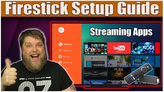 EASY FIRESTICK SETUP GUIDE  Step by Step [upl. by Culberson]