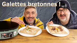 2 recettes de galettes bretonnes  à la Krampouz [upl. by Peednus]