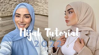 Hijab Tutorial 2022 🧕 New hijab styling [upl. by Emery]