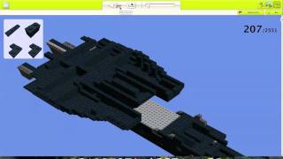 How To Build Lego HALO UNSC Frigate PART 2 [upl. by Bocock]