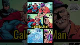 How Calendar Man Became Omnipotent A Surprising DC Villain Origin  shorts superman batman dcu [upl. by Malvia622]