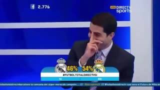 Samuel Vargas y Luis carlos Gomez vs el mundo Ataque de risa de panelistas FutbolTotalDirectv [upl. by Nahtaneoj]