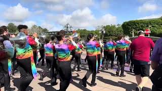 3312024  McCracken County Marching Band performing at Universal Studios Orlando Florida [upl. by Paddie]