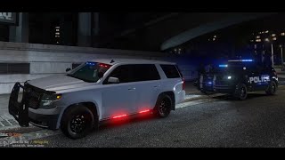 Unmarked Tahoe Patrol HighSpeed Pursuits amp Intense Shootout  GTA V Police Mod LSPDFR Gameplay [upl. by Adlez964]