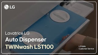 Signature LG  Auto Dosatore detersivo Lavatrice Smart TWINWash™ LST100 [upl. by Strain]