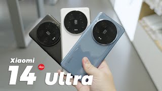 Xiaomi 14 Ultra Unboxing amp Handson Small upgrades Big differences [upl. by Dagny]