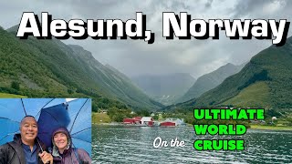 Alesund A Journey Through Norway’s Fjords on the Ultimate World Cruise [upl. by Henley]