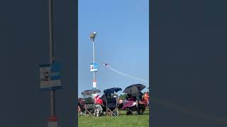 Acrobatic stunts at Oshkosh air show 2024 [upl. by Arnaud]