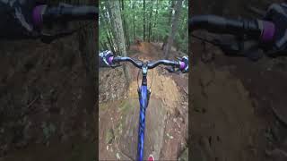 Testing out the new DVO 160mm travel fork on the t8 mtb downhill polygonbike newhampshire [upl. by Wearing]