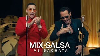 MIX SALSA Y BACHATA DADDY YANKEE MARC ANTONY PRINCE ROYCE ROMEO SANTOS AVENTURA [upl. by Notsej]