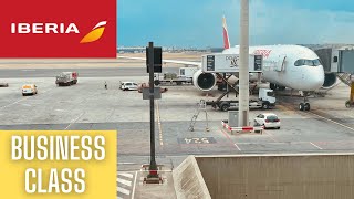 Flight Review Iberia A350 Business Class  Madrid to London Heathrow [upl. by Eldnar]