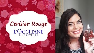 Perfume Cerisier Rouge  Loccitane  Resenha [upl. by Nalro]