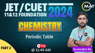 CHEMISTRY  PERIODIC TABLE  MATRIX REENGUS  SURENDRA SIR [upl. by Akimaj]