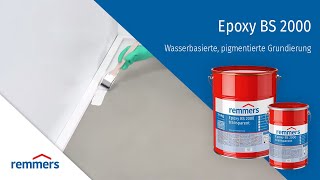 Remmers Epoxy BS 2000 [upl. by Aidualk]