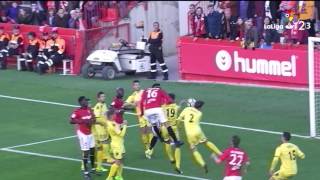 Resumen de Nàstic vs Reus 01 [upl. by Nytsirt]