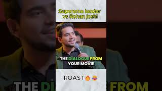 Roast battle Samay raina vs rohan joshi❤️‍🔥🔥🤯‪SamayRainaOfficial viral funny [upl. by Ahsemed844]