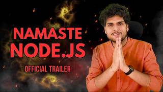 Namaste Nodejs  Official Trailer  Best NodeJS course by Akshay Saini [upl. by Yreffej]