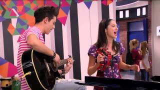 Violetta  Luca Francesca y Federico cantan Ven y canta en italiano [upl. by Musette356]