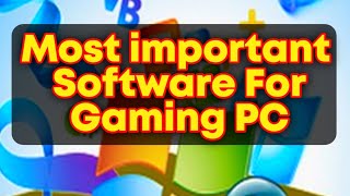 All in one runtime most important Software for Gaming PC [upl. by Atinahc]