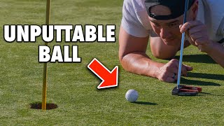 PGA Pro with Unputtable Ball  Mark vs Bryan 3 Hole Match [upl. by Nauqe647]