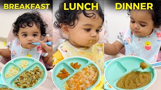 What My 8 Month Old Baby Eats in a Day  3 Solid Food Recipes Unboxing Cast Iron Cookwares [upl. by Bristow]