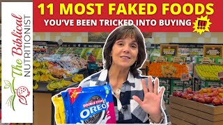 11 Fake Foods To Avoid That You Eat Everyday  Why Theyre The WORST [upl. by Arahsal]