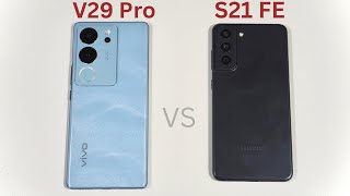 Vivo V29 Pro vs Samsung Galaxy S21 FE Speed Test and Camera Comparison [upl. by Eneleh]