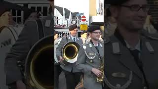 Prussian Lock March 🇩🇪 4 Daagse Wijchen germanmilitary german army marchingband march military [upl. by Secundas531]