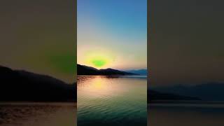 Beautiful sunset views from Tarbela lake haripur Hazara viralshort hazaraview touristattraction [upl. by Igig363]