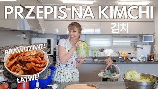 PRZEPIS NA KIMCHI  robię prawdziwe koreańskie kimchi  PROSTY SPRAWDZONY PRZEPIS  kimczi [upl. by Bianchi]