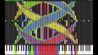 Black MIDI Synthesia  Shanghai Teahouse v2 3 Million notes  No Lag [upl. by Good]