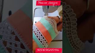 Sleeves hacksleeves designstailoring learnSR designs 786 diy stichingideas shhort fashion [upl. by Yemac]