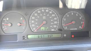 Transmission Light on Volvo 1999 S70 [upl. by Aicilf]