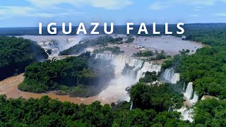 Iguazu falls and its amazing rainforest 4K [upl. by Ahsiatal]