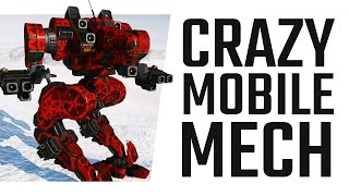 Crazy Mobile Mech  Heavy Laser Viper Build  Mechwarrior Online The Daily Dose 850 [upl. by Esilrac]