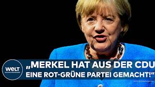 ANGELA MERKEL WIRD 70 quotSie hat aus der CDU eine rotgrüne Partei gemachtquot  Stefan Aust [upl. by Sitsuj]