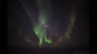 View of the Aurora Australis seen from Dumont DUrville Station Antarctica [upl. by Colline]