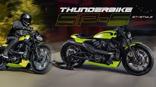 Thunderbike SPS 4  customized HarleyDavidson Sportster S [upl. by Uri]