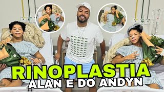 🔥RECUPERAÇÃO DA RINOPLASTIA DO ANDYN E DO ALAN  HYTALO SANTOS [upl. by Janice]