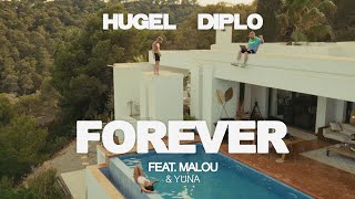 HUGEL Diplo  Forever feat Malou amp Yuna Official Visualizer [upl. by Cherian]