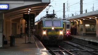 HLE 2154  M4  HLE 1314 vertrekken uit BrusselNoord [upl. by Aloel362]