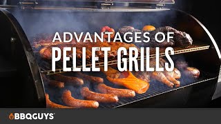 Pellet Grill Benefits  Pellet Grill Buying Guide BBQGuys [upl. by Aiak]