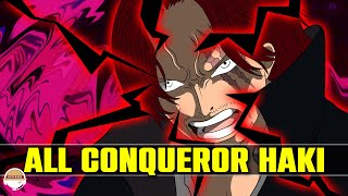 All 5 Basic and Advanced Techniques from Conqueror Haki [upl. by Phox]