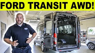 Ford Transit  2020 Ford Transit AWD 350 Dually  FIRST LOOK Review [upl. by Trilbi]