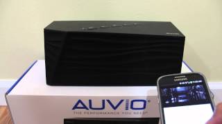 Auvio PBT1000 Bluetooth Speaker Review  Sound Test [upl. by Roxine101]