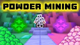 Top 3 Powder Mining Methods  Hypixel Skyblock Guide [upl. by Asnarepse]